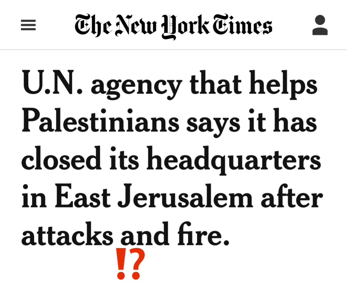 Pulitzer winner nytimes: UN office closes after it was attacked by a fireball that fell from the sky