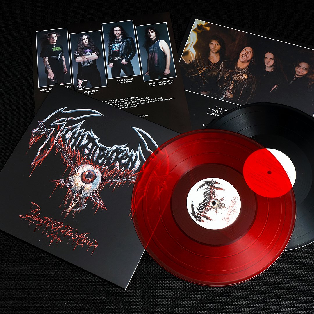 12' EP SCHIZOPHRENIA - 'Chants of the Abyss' Order: doomentia.com - TRANSPARENT RED ltd to 250 copies - BLACK ltd to copies to 250 copies - Lyrics sheet #Schizophrenia #deathmetal #thrashmetal #vinyl #vinyls #vinylrecords #vinylcommunity #vinyladdict #doomentia