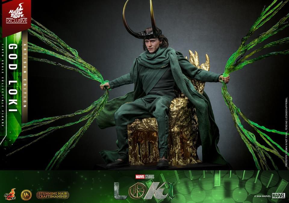 【Loki - 1/6th scale God Loki Collectible Figure (Artisan Edition)】

“I know what kind of God I need to be.” – Loki

New announcement!

Part 1

#GodLoki #Loki #TomHiddleston #marvelstudios #Marvel #HotToysCollectibles #SixthScale