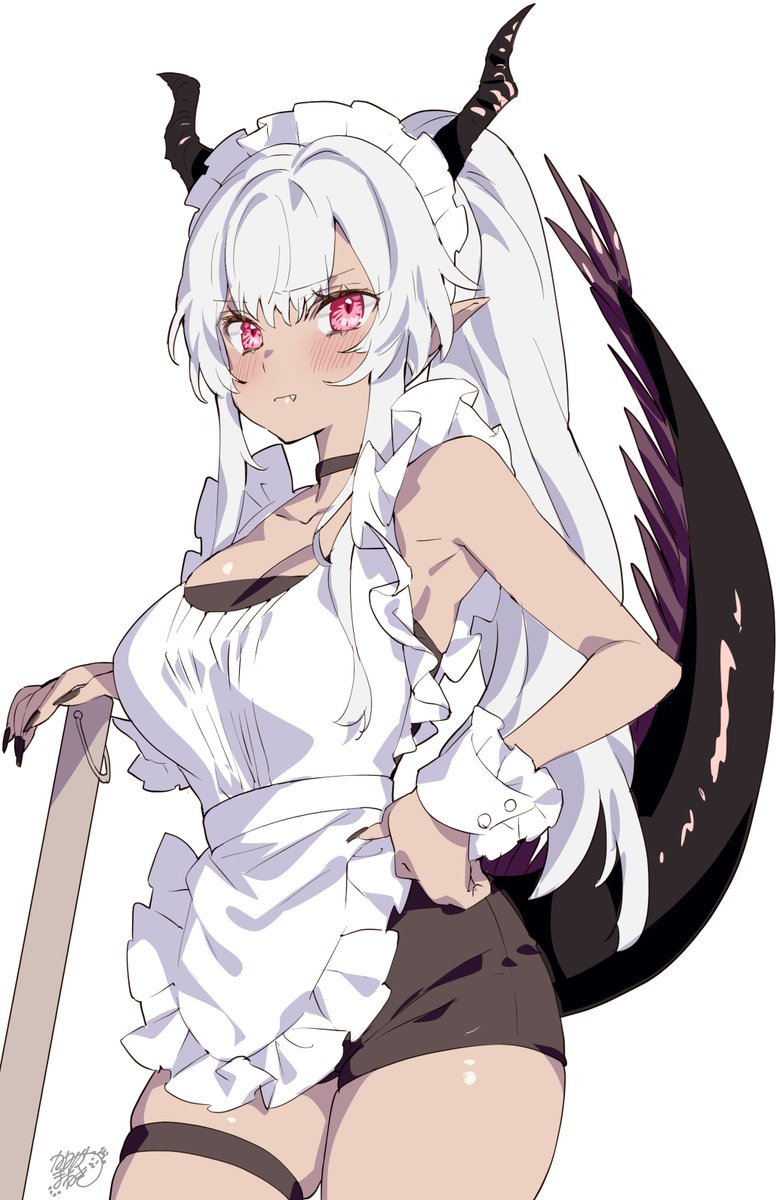 さぼりドラゴン #メイドの日 