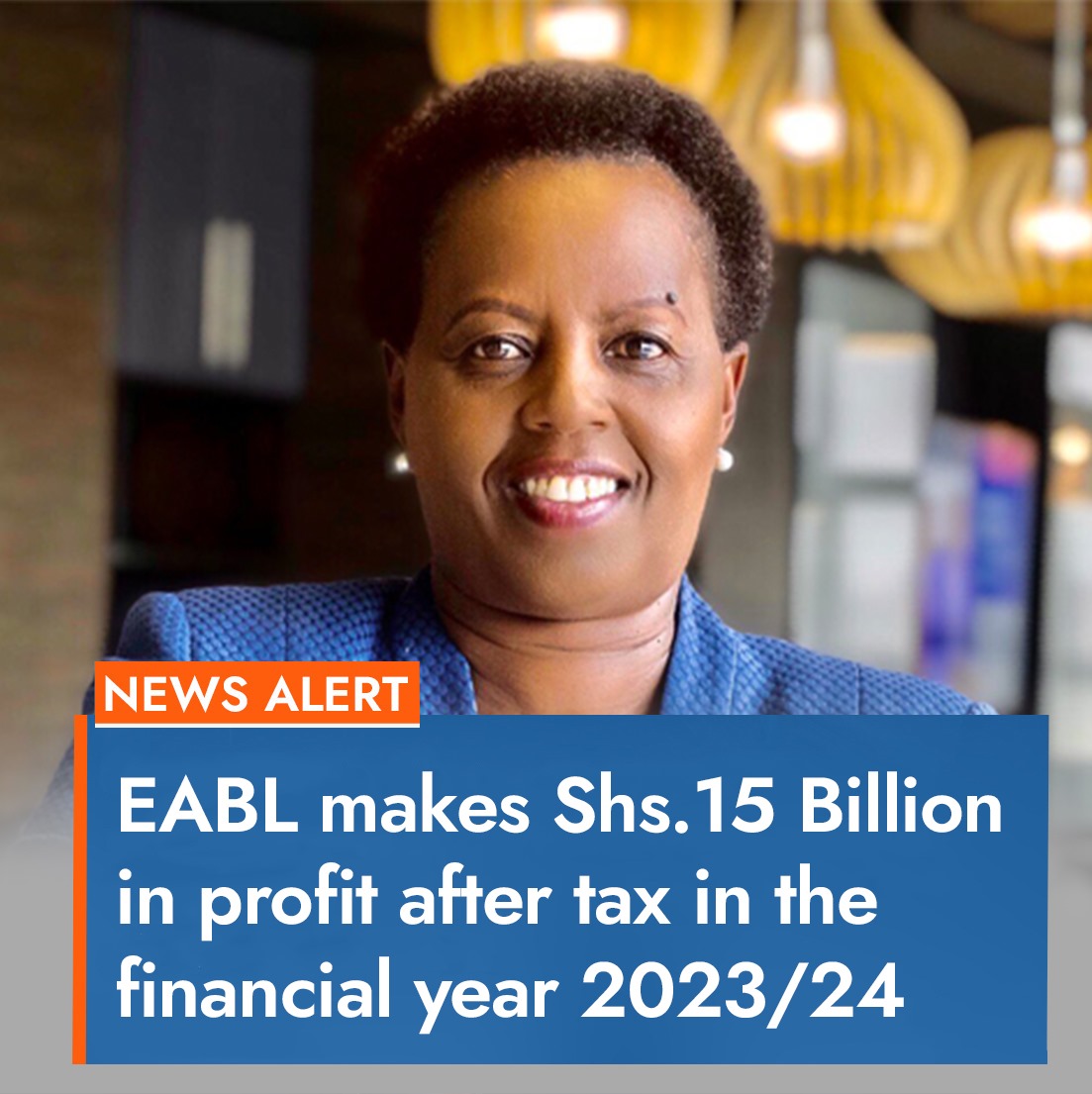 EABL made Kshs 15 B in profit after tax in the Financial year 2023/2024. #MarketConfidence Kenyans SPENDING PESA iko