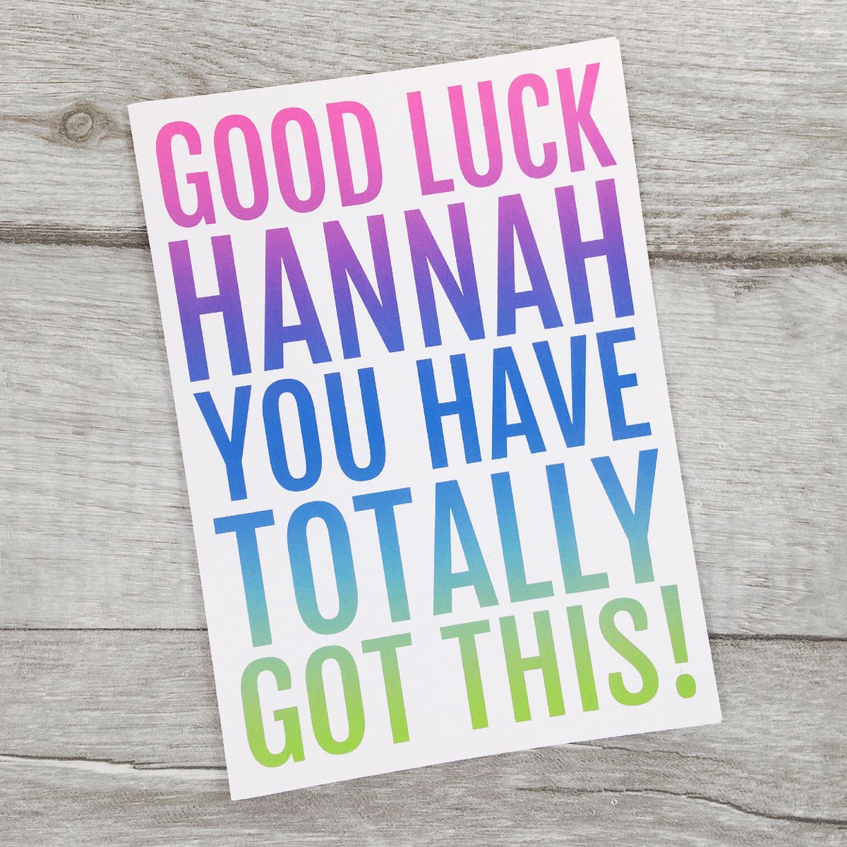 GCSE and A-level exams start soon. Wish them a special good luck with these personalised cards. I can even send direct! #Earlybiz #onlinecraft buff.ly/3dJxixc