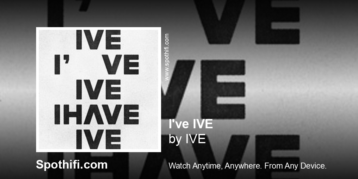 I've IVE by IVE tinyurl.com/2dc43jfm #IVE #Musik