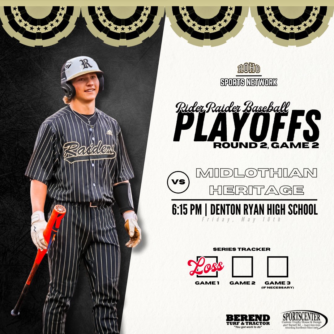 Back against the wall...

Game 2 tonight - Don't miss it!

6:15PM Broadcast Start Time - ROHOSportsNetwork.com

#ROHO | #OFOT | #Team62