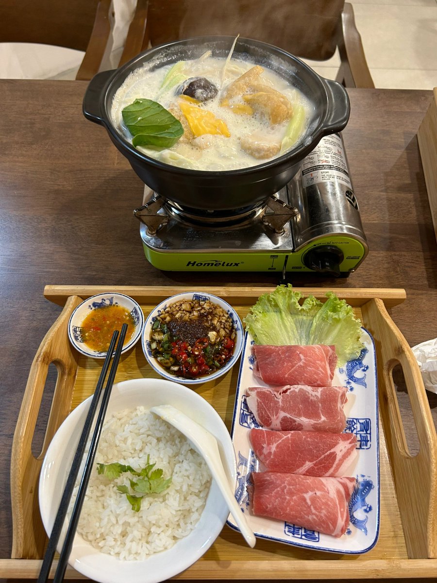 Busy enough to eat at this point.