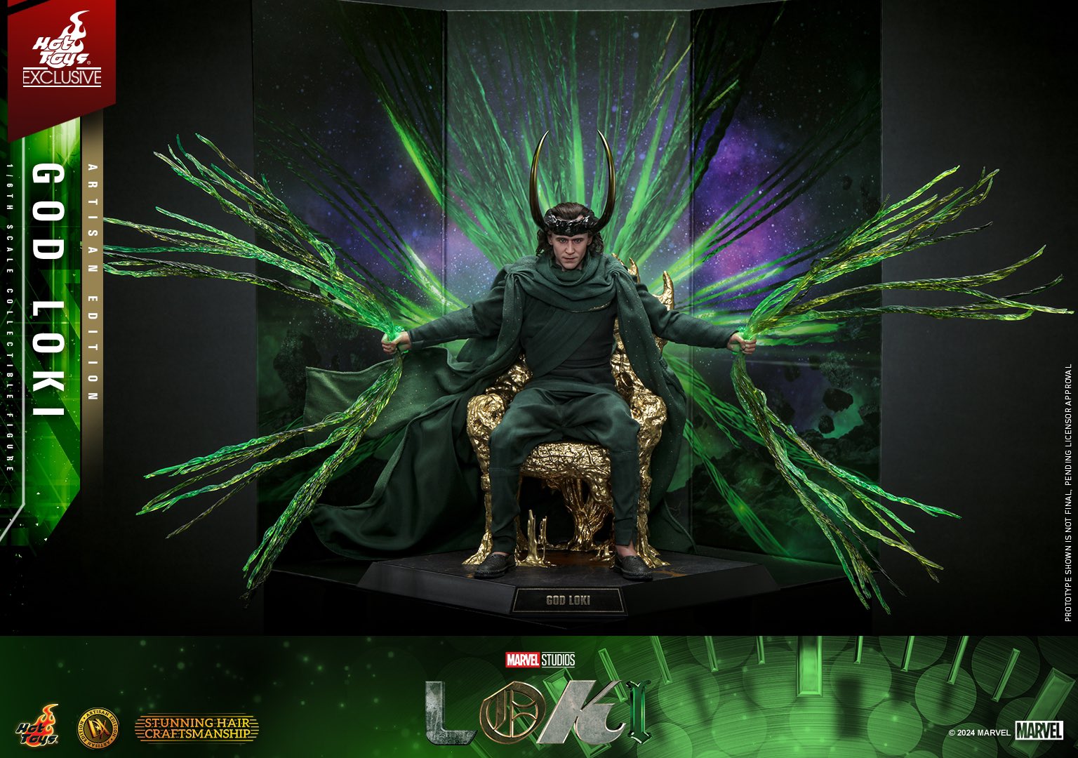 ホットトイズ　ロキ（大統領）【新品・未開封】 テレビ・マスターピース】『ロキ』1／6スケールフィギュア