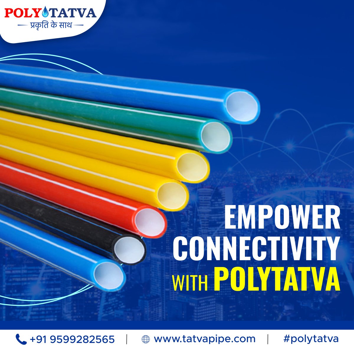 Our PLB Duct Pipes pave the way for seamless communication networks, ensuring reliability and efficiency. Trust us to keep your connections strong.

For more information visit us
tatvapipe.com/plbduct
+919599282565

#PolyTatva #PLB #Connectivity #plumber #plbduct #Gorakhpur