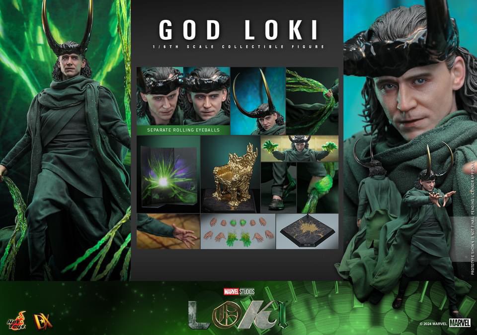 【Loki - 1/6th scale God Loki Collectible Figure】

God of mischief, lies...and stories!

New announcement!

Part 2

#GodLoki #Loki #TomHiddleston #marvelstudios #Marvel #HotToysCollectibles #SixthScale