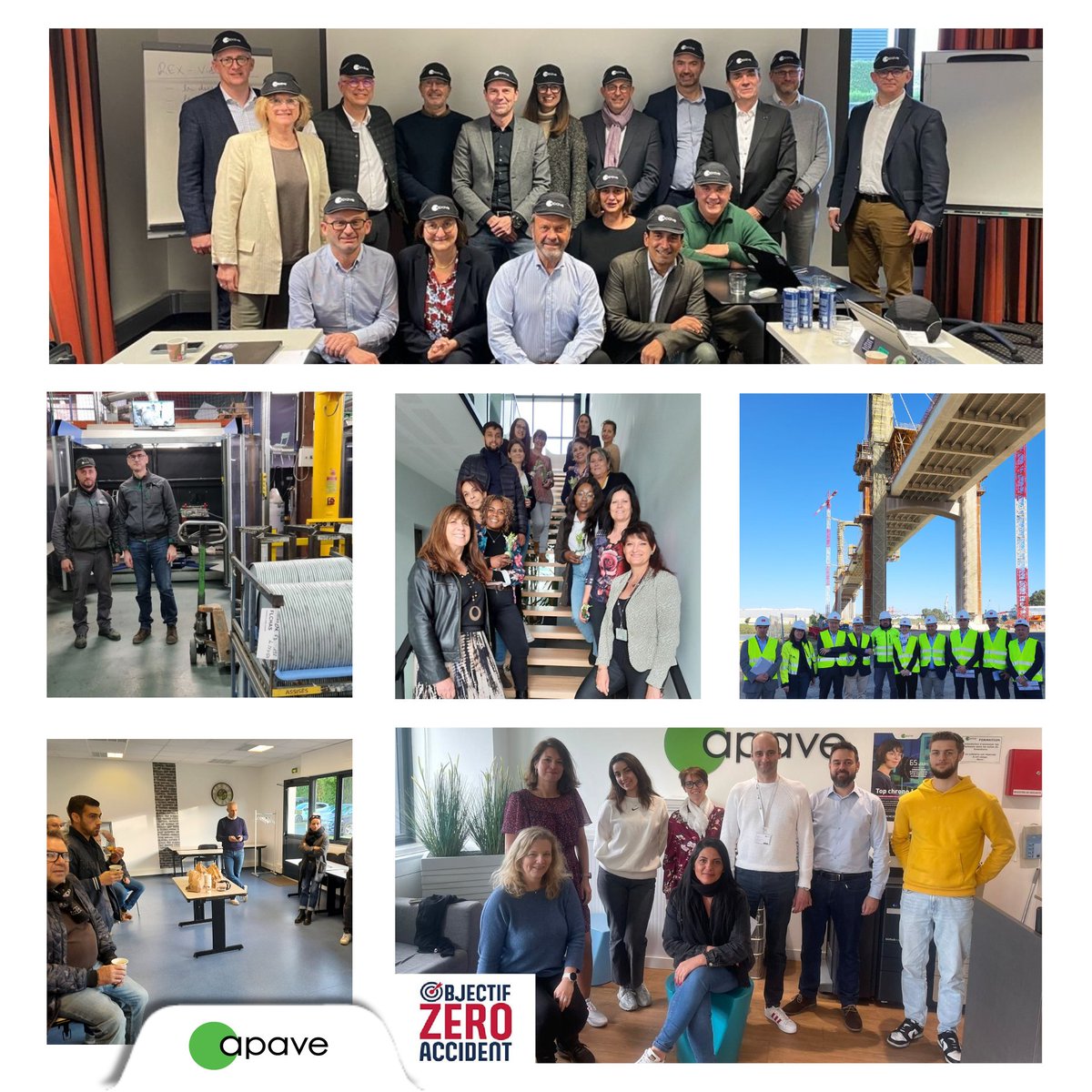 [#HealthSafety2024] At #Apave we have just completed our #safety month. A month during which all our teams, from our ExCom members to those working in the field, rally around the issue of workplace safety, an issue to which we are committed every day of the year.

#SafetyMonth