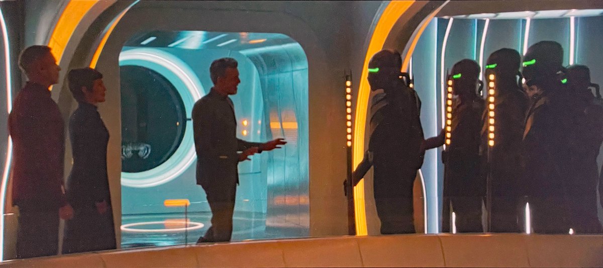 Yes, #DrTrek #SecondOpinion is on the way—but for now I'm gonna say: That Breen/UFP strategic negotiation in #StarTrekDiscovery #Erigah might be 1 of the best adversarial back-and-forth dance of motivated logic & limits, live face2face, in one episode, in #StarTrek ever.