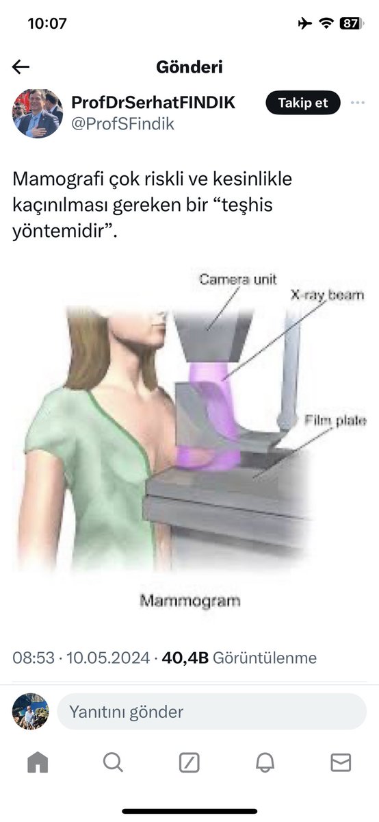 Sadece bilim düşmanlığı değil, mizojini bu söylem. Ölsün varsın, yenisini buluruz düşüncesinin, kuzu 🐑 postuna bürünmüş kurt halleri. Baktılar etkileşim alıyor, gittikçe dozunu arttırıyorlar. Meme kanseri her 8 kadından birinde görülebiliyor. Ancak erken teşhisle sağkalım mümkün