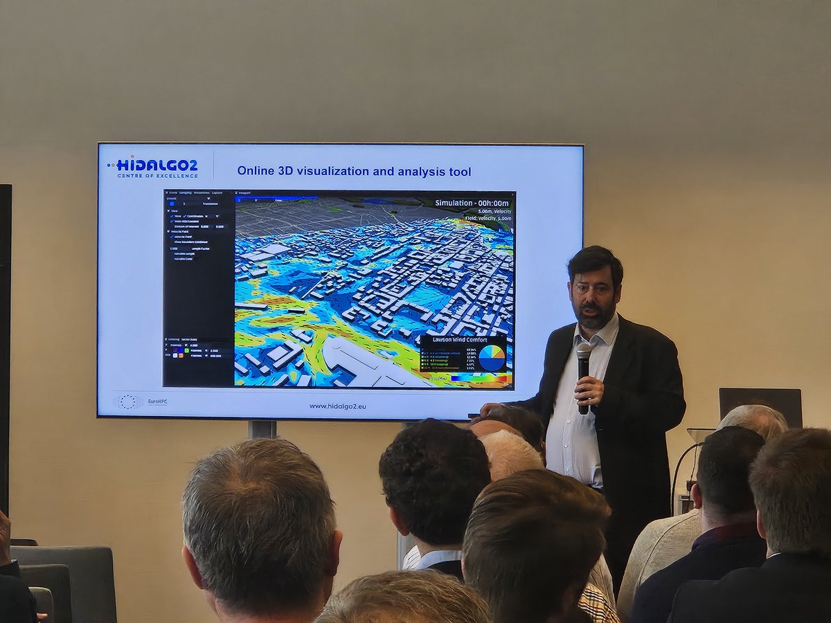 👀 #Τhrowback! Our partner, Kornyei Laszlo from <a href="/university_gyor/">Széchenyi István Egyetem - University of Győr</a>, had the chance to introduce <a href="/HiDALGO2_EU/">HiDALGO2 | Centre of Excellence</a>  at the 👨‍💻 "HPC Matching Day", organised by the Hungarian Governmental Agency for IT Development (KIFÜ) in Budapest last March.   <a href="/EuroHPC_JU/">EuroHPC Joint Undertaking</a>
<a href="/CORDIS_EU/">EU Research Results</a>
<a href="/HPC_hu/">HPC@hu</a>