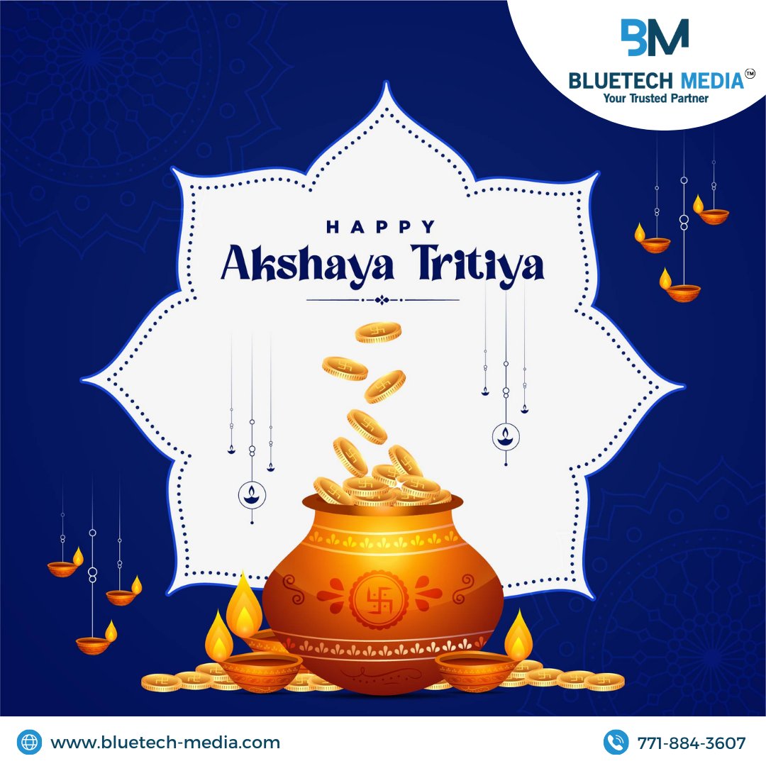 May this Akshaya Tritiya bring endless prosperity and robust health to you and your loved ones! #AkshayaTritiya #HealthAndWealth #bluetechmedia #pharmaevents #events #corporateevents #pharma #NetworkingEvent #ProfessionalDevelopment #Pharma #PharmaceuticalIndustry #events