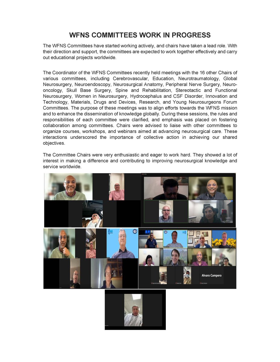 WFNS Committees tweet media