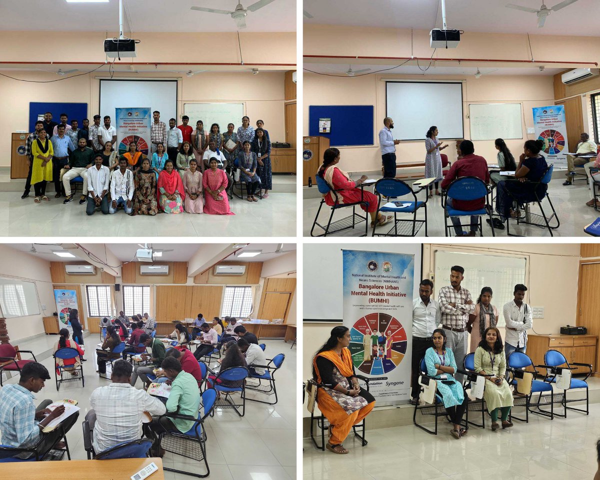 Recently, the staff members of @iphindia mainly working in Chamarajanagar district participated in a 5-day mental health workshop titled BHUMI - Bangalore Urban Mental Health, a comprehensive programme aimed at promoting mental well-being and resilience in individuals and…