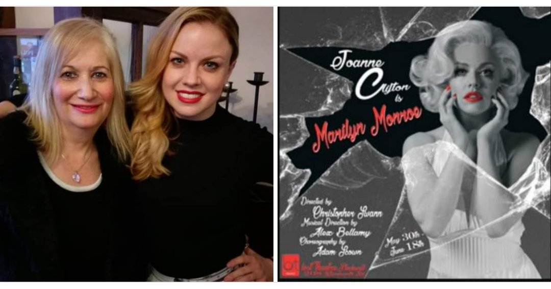 Oh my goodness! 8 years since fabulous Strictly winner Joanne Clifton portrayed Miss Monroe in my stage musical in London. Where did the time go ...