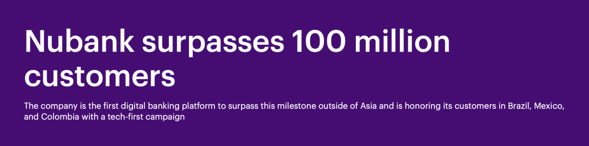 My top 5 FinTech News Updates you don't want to miss today: Did I miss an update? Drop it in the comments👇 Here we go: 1️⃣- @nubank surpasses 100 million customers 2️⃣- Pomelo and @ThunesPayments partner to drive innovation in Cross-Border Finance with a new credit-based…