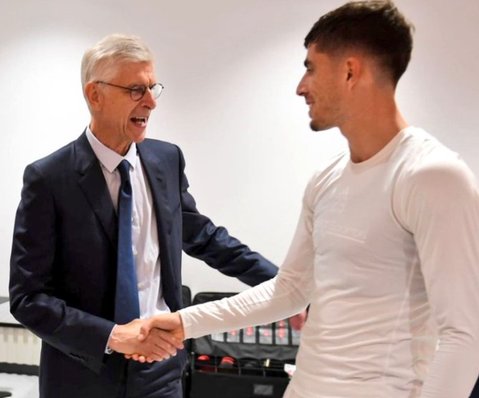 Wenger gave his blessings to Kai🤝❤