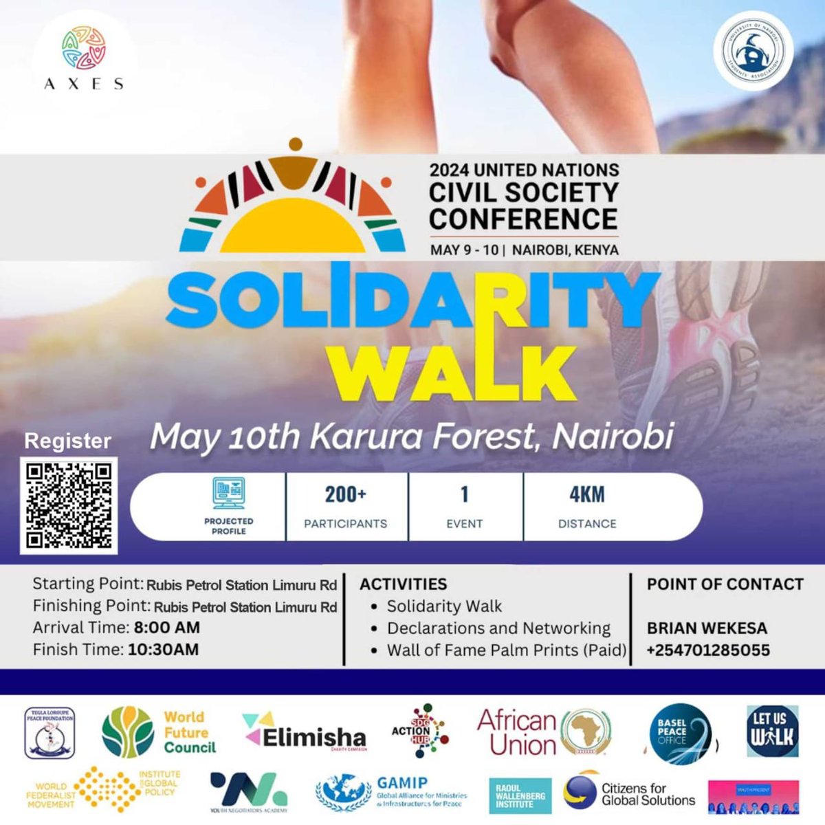 TSwaleh's tweet photo. Solidarity Walk on the sidelines of the UNCSC
#ElvinaMajala
#2024UNCSC
#OurCommonFuture
#GlobalGoals https://t.co/XIuUptpJt1