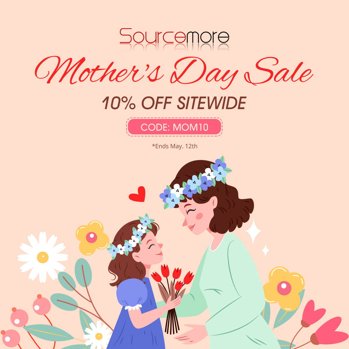 Sourcemore 2024 Mother's Day Sale💥💥 Sale page👉👉sourcemore.com Sale Time: ⏳May 10th - May 12th⏳ 10% OFF SITEWIDE Coupon: MOM10❤❤ Bronze Level Exclusive 6% OFF Coupon: MOM5❤❤(Must log in) Warning: For Adult use only.