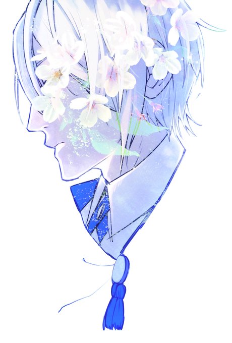 「flower tassel」 illustration images(Latest)