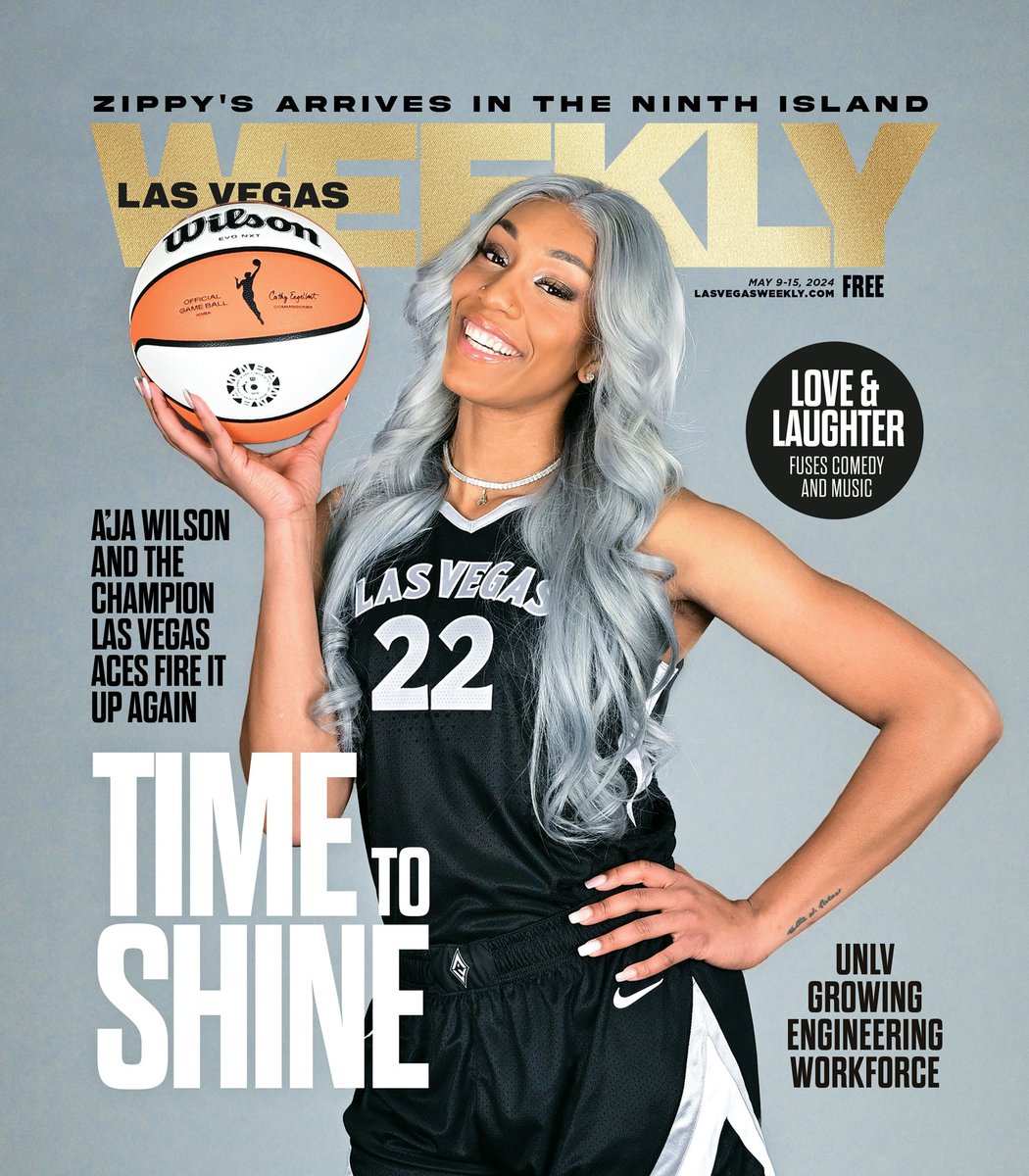 On this week's cover: A’ja Wilson, the first undeniable star of our major league sports era, leads the champion Las Vegas Aces into a new season. Photo: Courtesy/Las Vegas Aces bit.ly/4dwH31U