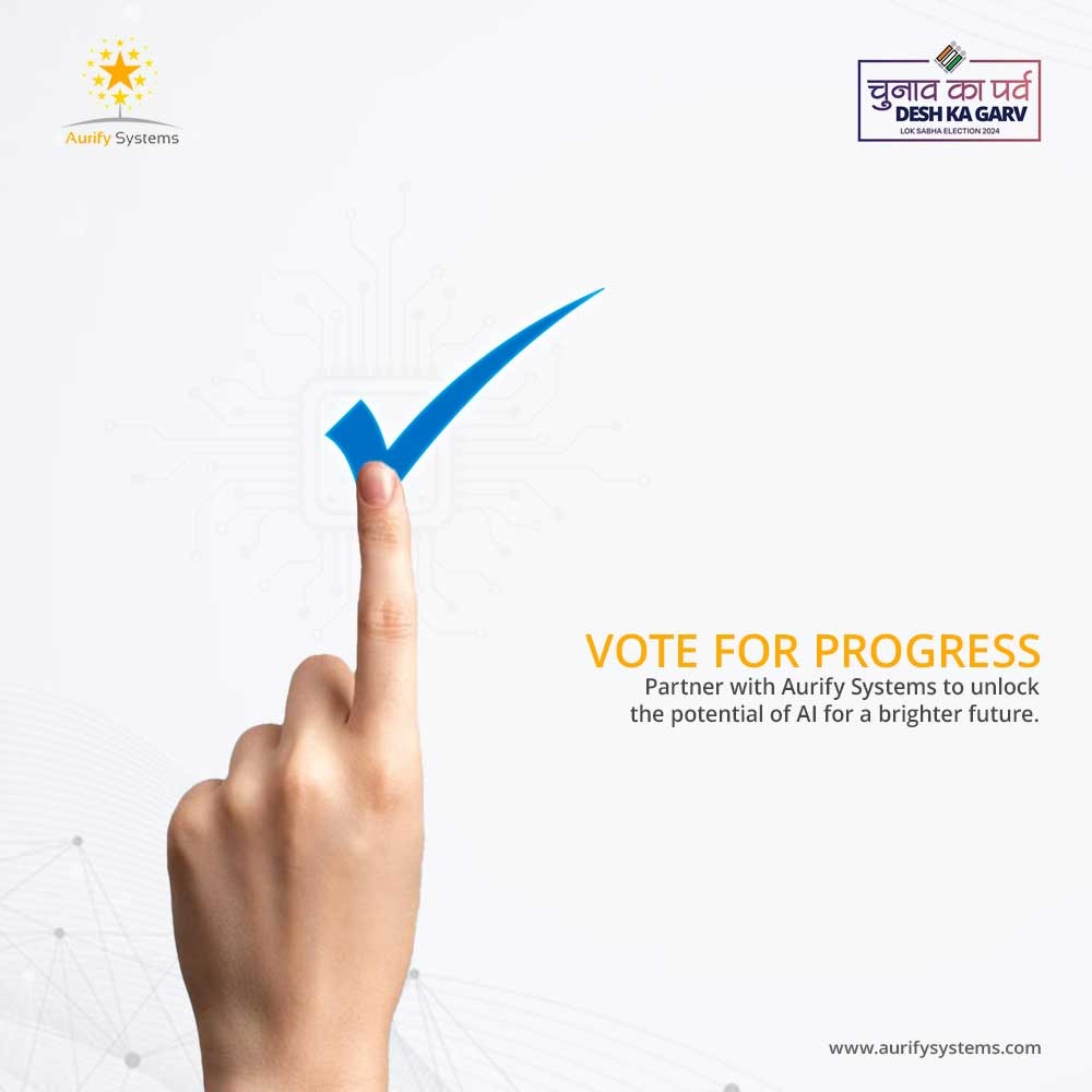 Vote for Progress with Aurify Systems! 🌟

Embrace the power of your vote and join forces to unleash AI's potential. 

Let's journey towards progress and shape a brighter future together. Visit aurifysystems.com for customized AI solutions. 

#VoteForProgress #AurifySystems