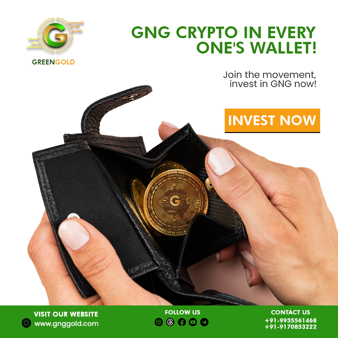 A Secure Investment you'll Ever Make✨🌱✨
.
.
Invest in GreenGold🌱💸💚
.
#gnggoldinvestment #greengoldinvesting #gnggold #gnggoldstaking #investincrypto #bestcryptocurrency #topcrypto
.
.
Disclaimer: Nothing on this page is financial advice, please do your own research!