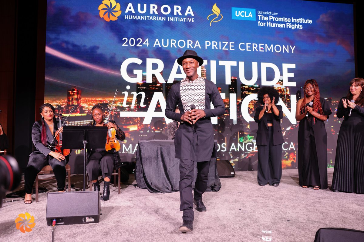Be the first to experience the new song 'SHINE' by Grammy-nominated singer and songwriter @aloeblacc, debuted at the 2024 #AuroraPrize Ceremony. The song is a tribute to all who bring the light of hope into the darkness, serving as an anthem that celebrates unwavering dedication…