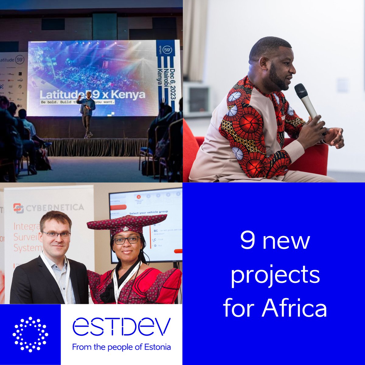 Announcing nine new innovation, education and digital development projects in Kenya, Uganda, Namibia, and Botswana! 🇰🇪🇺🇬🇳🇦🇧🇼 Find out more about the projects👉estdev.ee/en/articles/es… #FromThePeopleOfEstonia