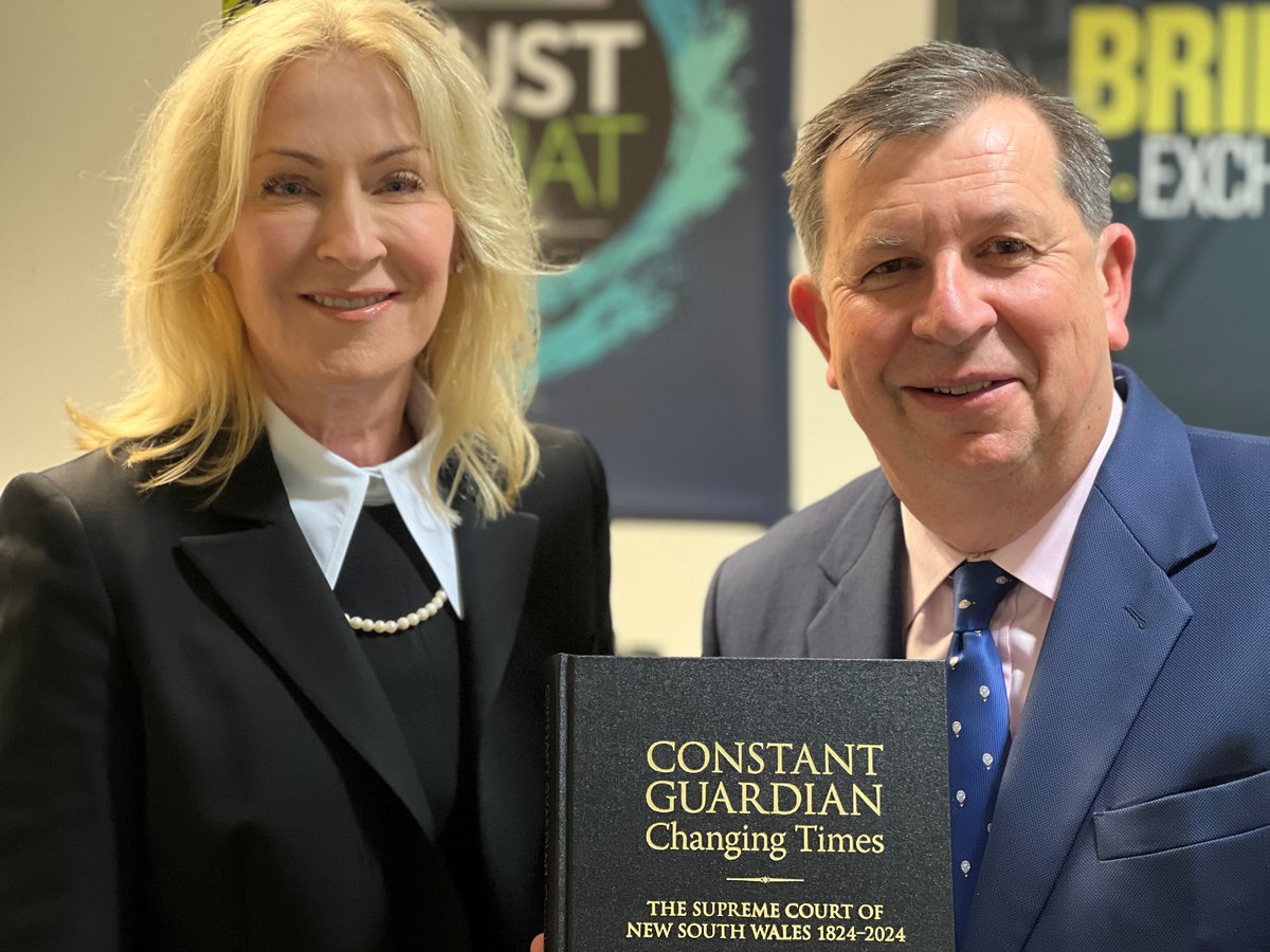 On LSJ Just Chat Chief Justice Bell reflects on the bicentenary of <a href="/NSWSupCt/">NSW Supreme Court</a>: its rich history, challenging moments &amp; potential issues court users could face with the rise of AI. tinyurl.com/4wvjeb2s
#auslaw