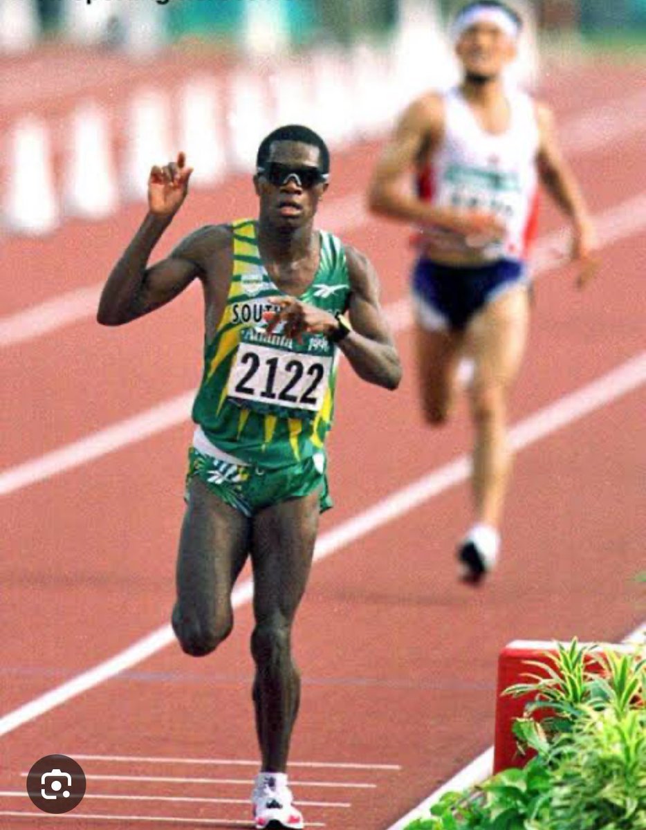 What he did in Atlanta’96 is one of greatest South African athletic stories… 5 months before the Olympics, he was hijacked and shot. He went on to win the gold medal for this country by 3 seconds.
