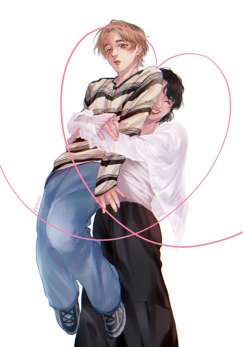 kvsoho's tweet image. 🐻🐰💪💪❤️‍🔥❤️‍🔥
Hyung can lift too.