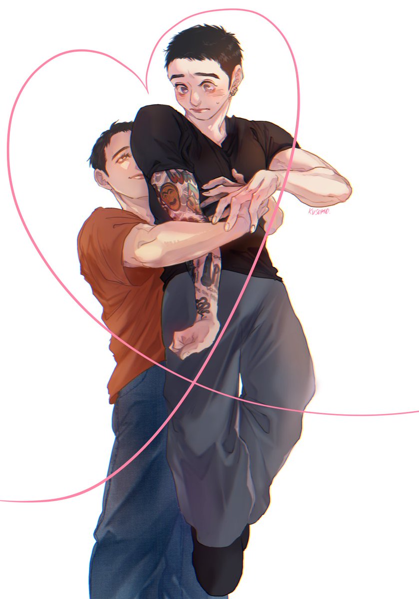 kvsoho's tweet image. 🐻🐰💪💪❤️‍🔥❤️‍🔥
Hyung can lift too.