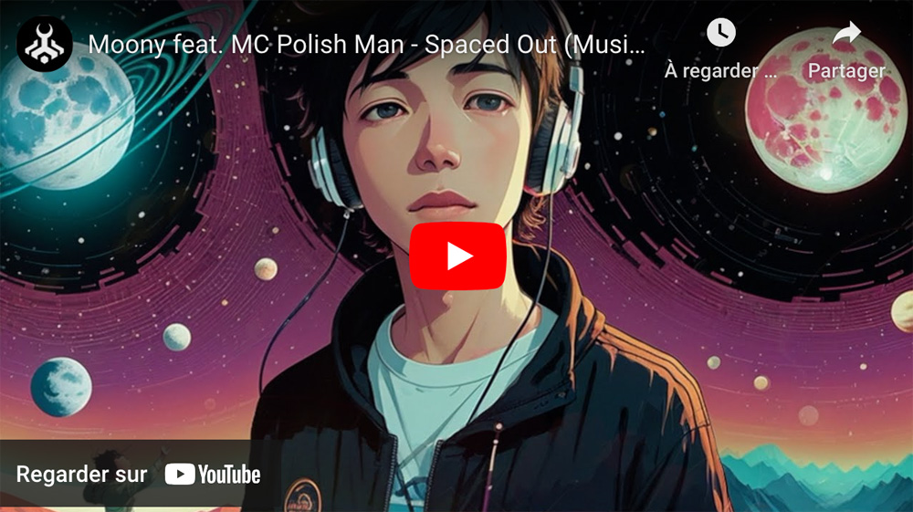Moony featuring MC Polish Man – Spaced Out (Music Video) – Plongez dans un univers Dub original, psychédélique et spatial ! culturedub.com/moony-featurin… #dub #electro #steppa #stepper #clip #video #review #culturedub