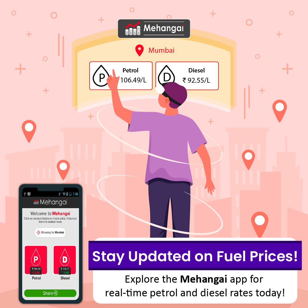 Download the Mehangai app and get daily updates on your city's fuel prices!
Download #Android App Now: buff.ly/45RUJkf
Download #iOS App Now: buff.ly/43Nmc4P
#mobileapplication #StayUpdated #TankFull #mobileapps #androidapp #iosapp #fuelprice #petrol #diesel