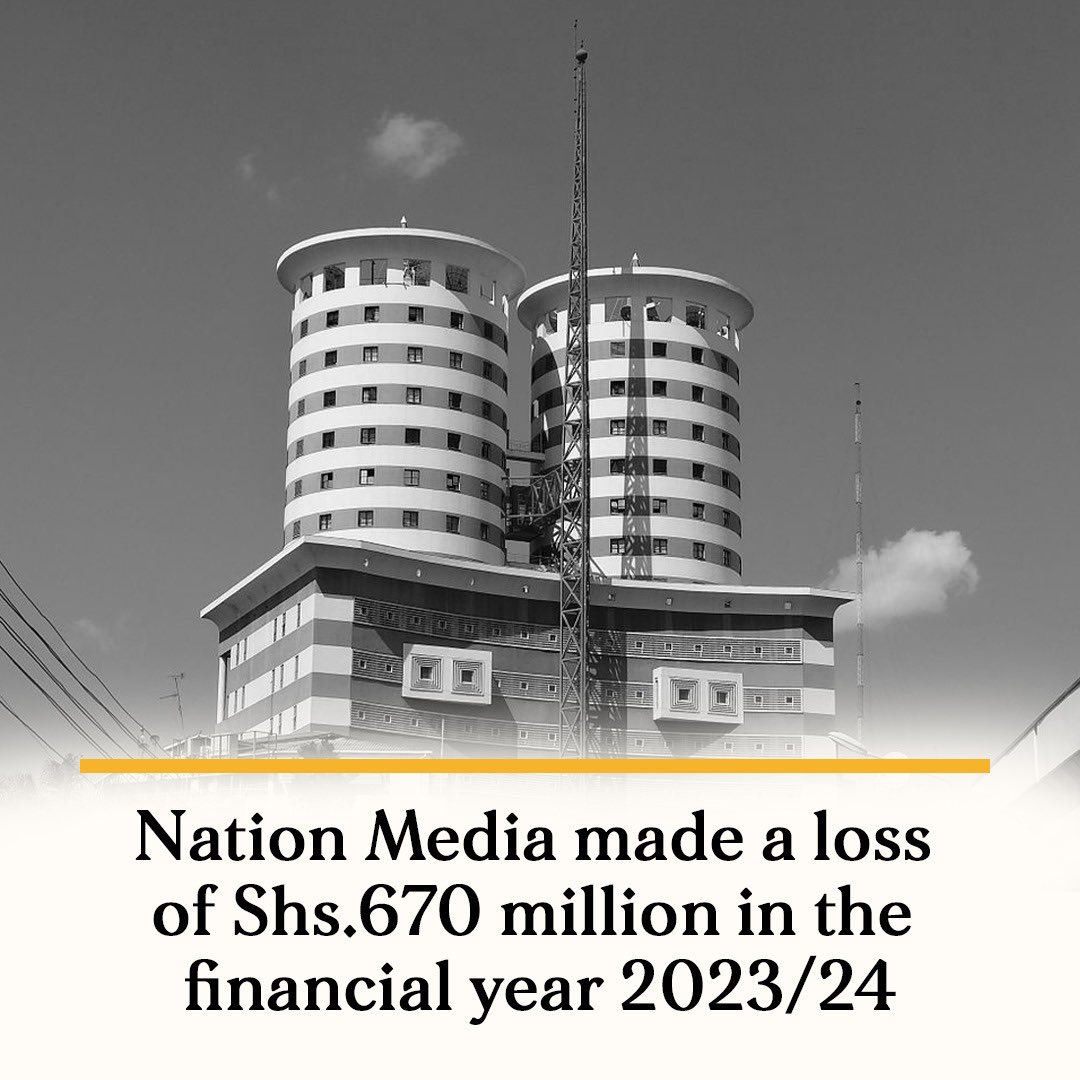 Nation Media Group faces challenges with a loss of KSh 205.7 million in 2023, reflecting the broader economic climate impact on media companies, yet the industry adapts and perseveres. #MarketConfidence Kenyans SPENDING, PESA iko.