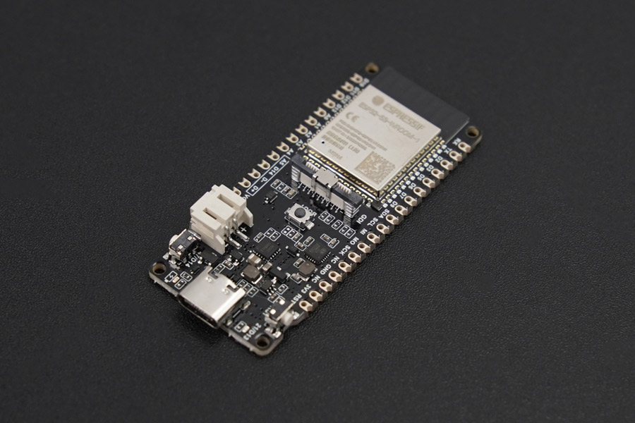 Here is 'FireBeetle 2 ESP32-S3 (N4) Dual-core IoT Microcontroller (Supports Wi-Fi, Bluetooth 5.0, AI Acceleration)'. For more information click the below link.
fabtolab.com/dfrobot-firebe…