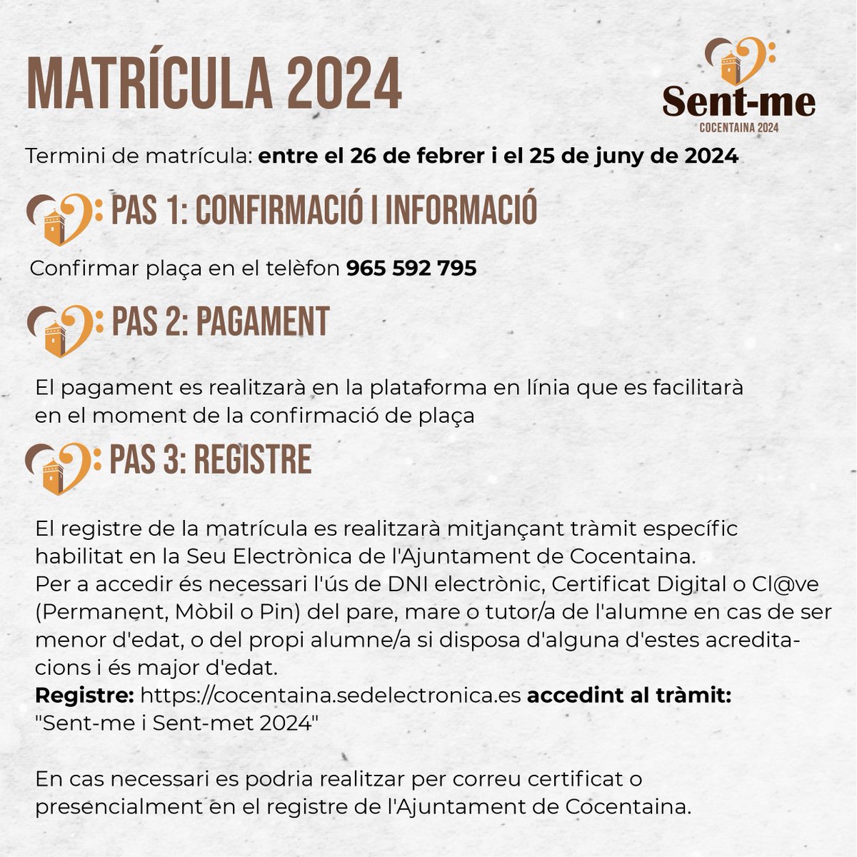 SENT-ME COCENTAINA 2025 tweet media
