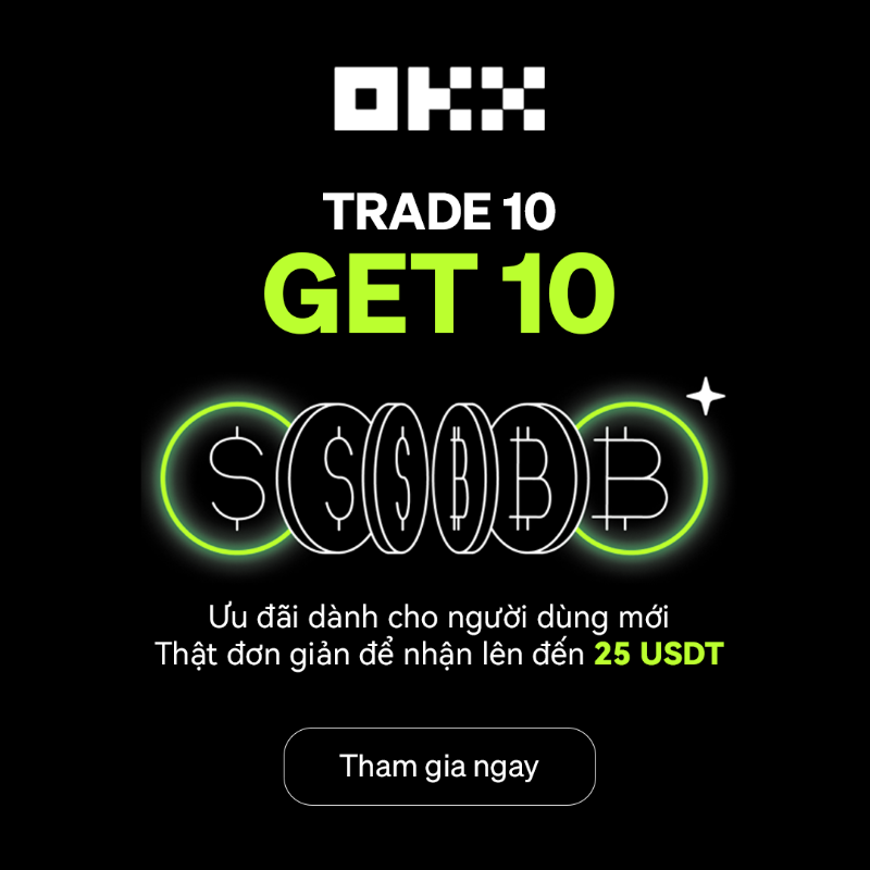 okx's tweet photo. Ưu đãi đặc biệt OKX dành tặng riêng bạn!

💵 Chỉ cần giao dịch 1 lệnh từ 10 USDT, nhận ngay 10 USDT Bonus.
Giao dịch nhiều hơn để tiếp tục nhận thưởng lên đến 25 USDT.

✅ Ưu đãi cực kì giới hạn!