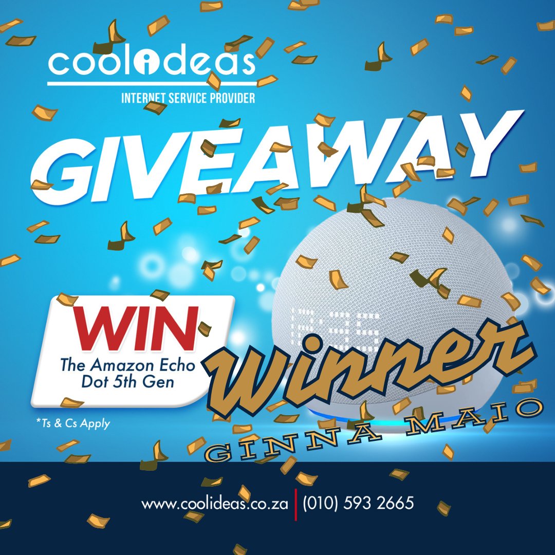 We are thrilled to announce that Ginna Maio has emerged as the lucky winner of our Cool Ideas giveaway 🚀✨ We want to extend our gratitude to everyone who participated in the giveaway. Stay tuned for more exciting opportunities and giveaways in the future! #CoolIdeasWinner