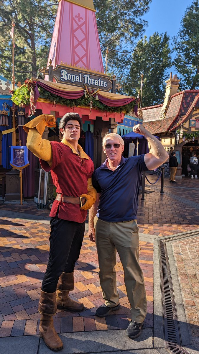 At 60 years old I still had fun at Disney Land! Met one of my heroes. (Reminded me of myself when he said "Nice to meet me, wasn't it?")