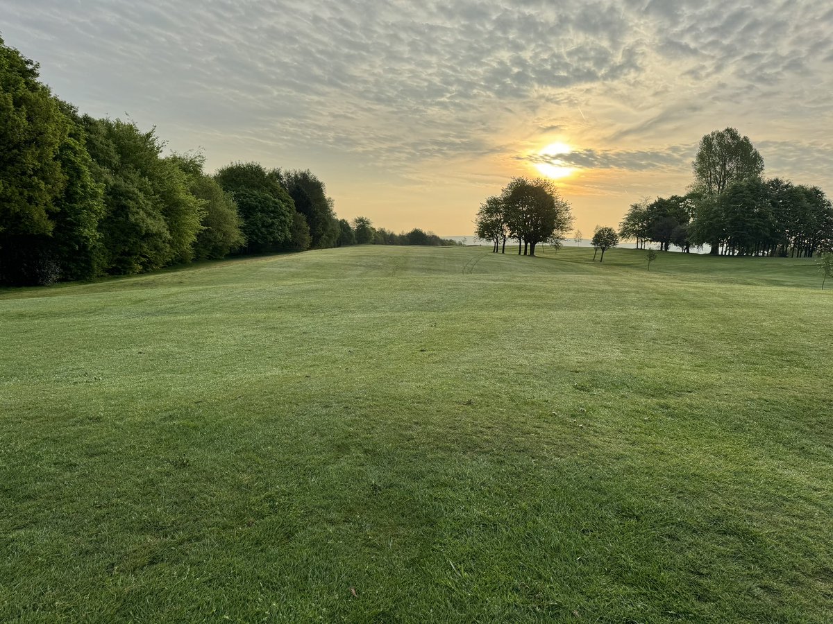 Beautiful morning ⛳️☀️🏌️‍♂️#golflife