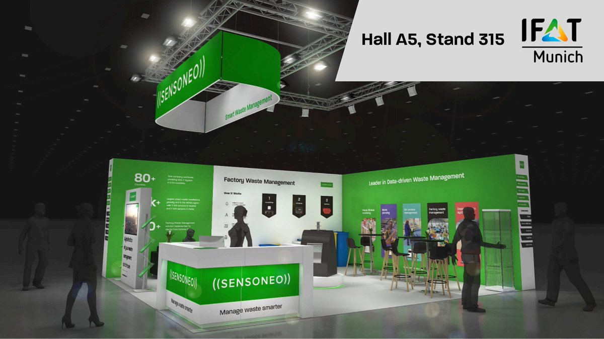 3 days until IFAT worldwide in Munich! 🤩

Our stage is set for this year's premier waste management exhibition! 😉

Find out more about our presence in Germany or book a meeting with us 👉 sensoneo.com/event/sensoneo…

#ifat #ifat2024 #ifatmunich #wastemanagement