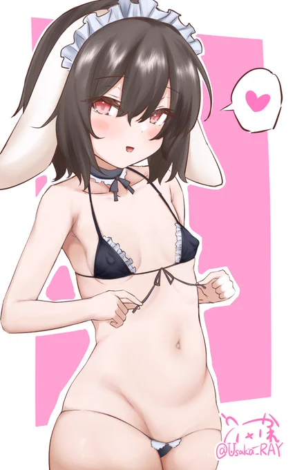 てゐちゃも優しいからメイドの日に乗じてくれるよ(再掲です) 