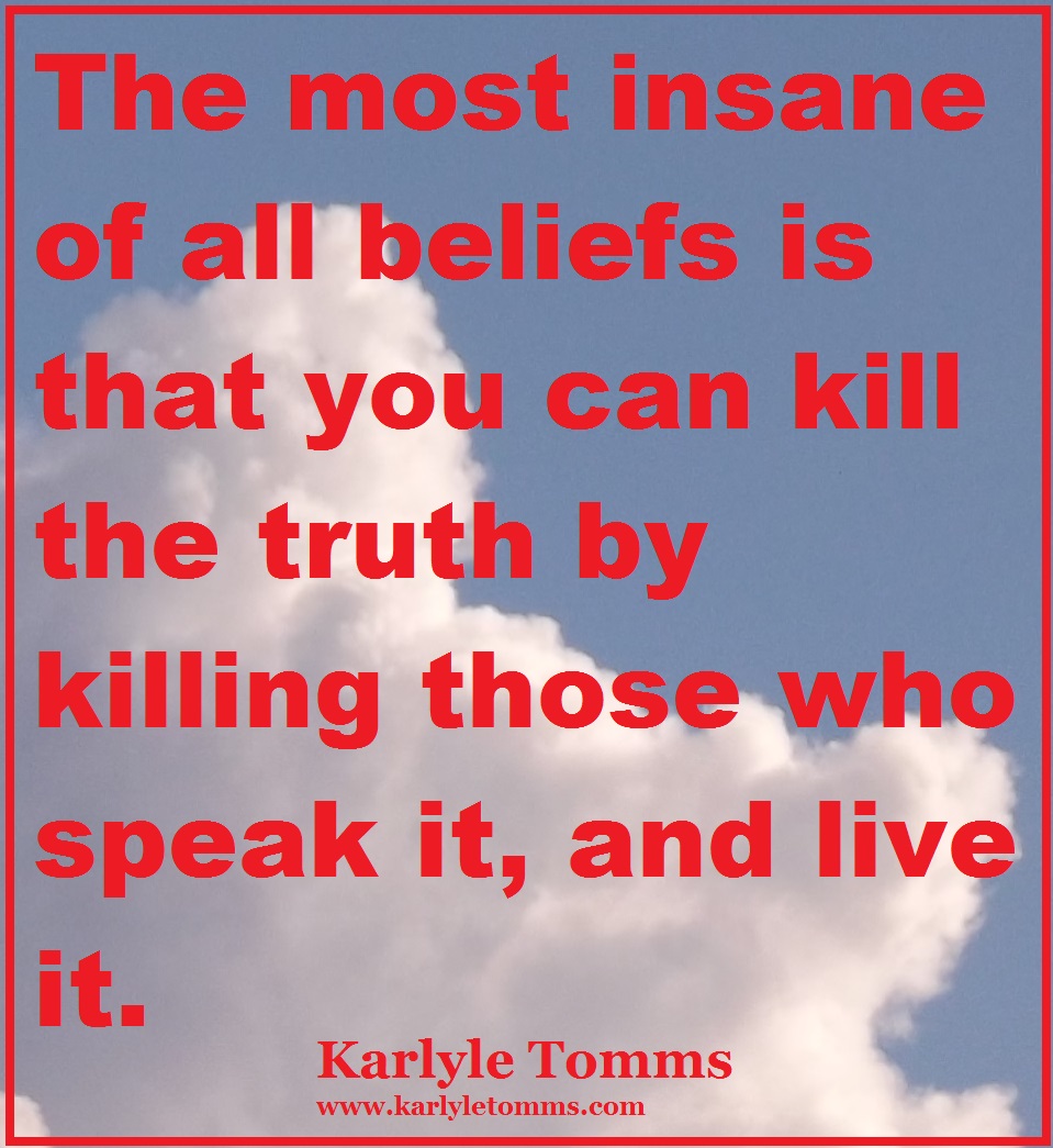 #knowthetruth #stopviolence karlyletomms.com