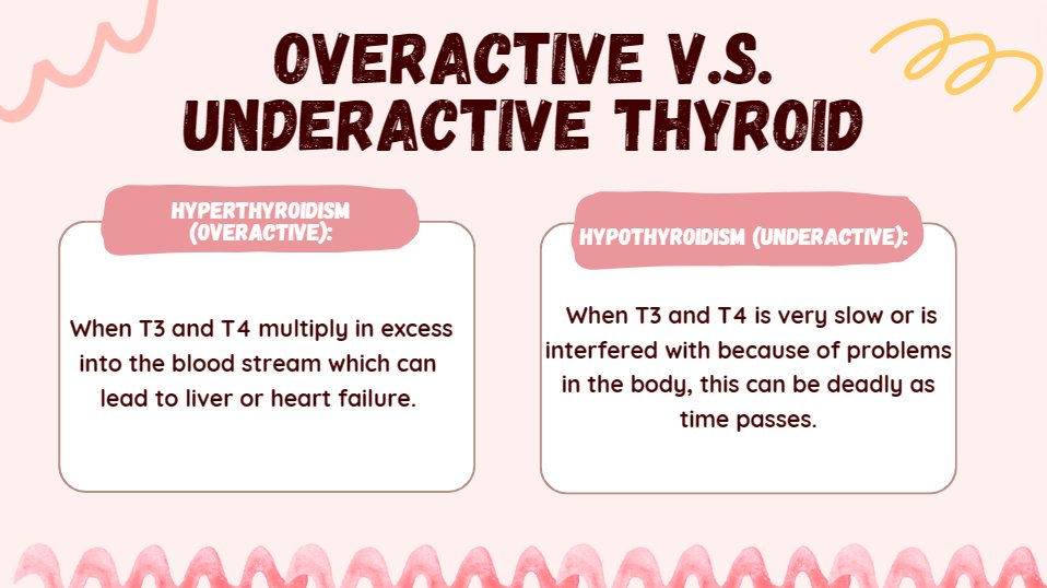 Ever wonder what the potential symptoms of an overactive or underactive thyroid? #HolisticHealth #naturopathy #thyroidhealth