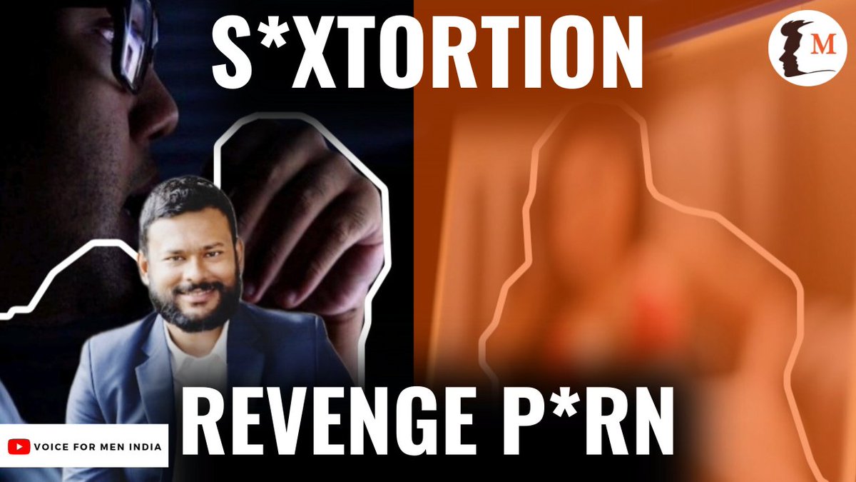 WHAT IS S*XTORTION | REVENGE P*ORN? ▪️How can Men be safe from these Digital Age Honeytraps? ▪️Our detailed interview with @law_ninja will be broadcast in some time 🔹️Subscribe | youtube.com/@voiceformenin… #VoiceForMen