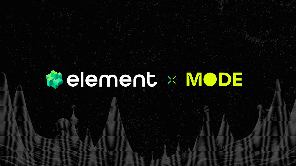 Element_Market's tweet image. 🎉 Exciting News!  
🚀 Element has officially integrated the MODE chain @modenetwork, Ethereum L2 that rewards you for growing the network through new economic mechanisms.  

🔥 Built on and supported by Optimism. 
🔥 100X lower fees than Ethereum. 
🔥 High-throughput, low-cost…