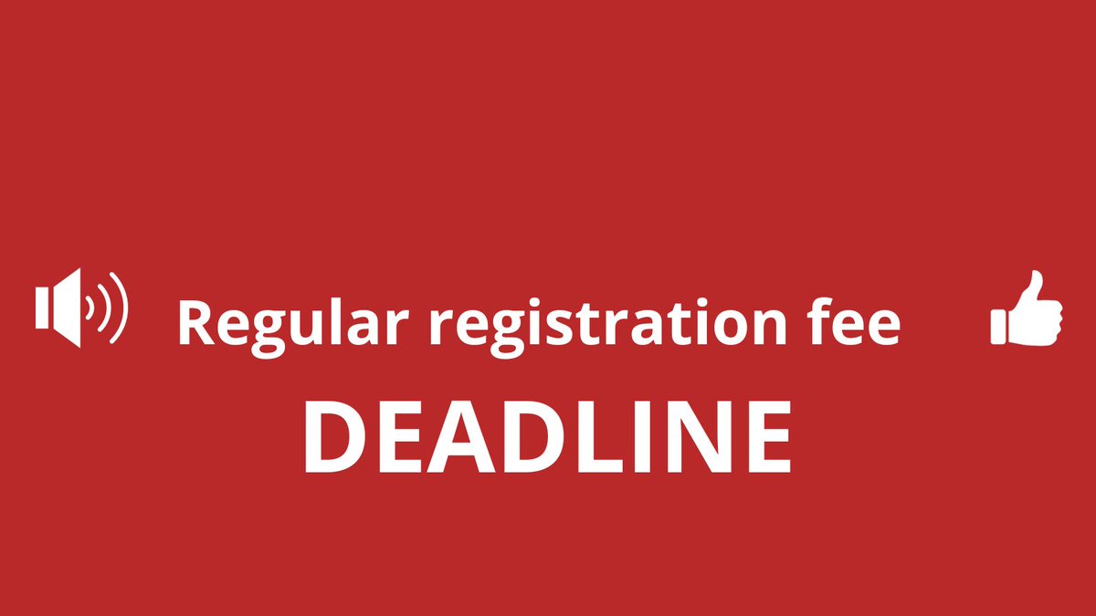 6 days left to register at the regular rate. Join us in Berlin or online for the #eshg2024 #hybridconference! Register at the regular rate until May 15, 2024 at 23:59 CEST. 2024.eshg.org/registration/